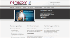 Desktop Screenshot of nemacom.co.uk